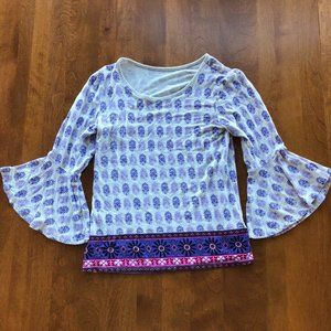 Justice Purple and Gray Tunic